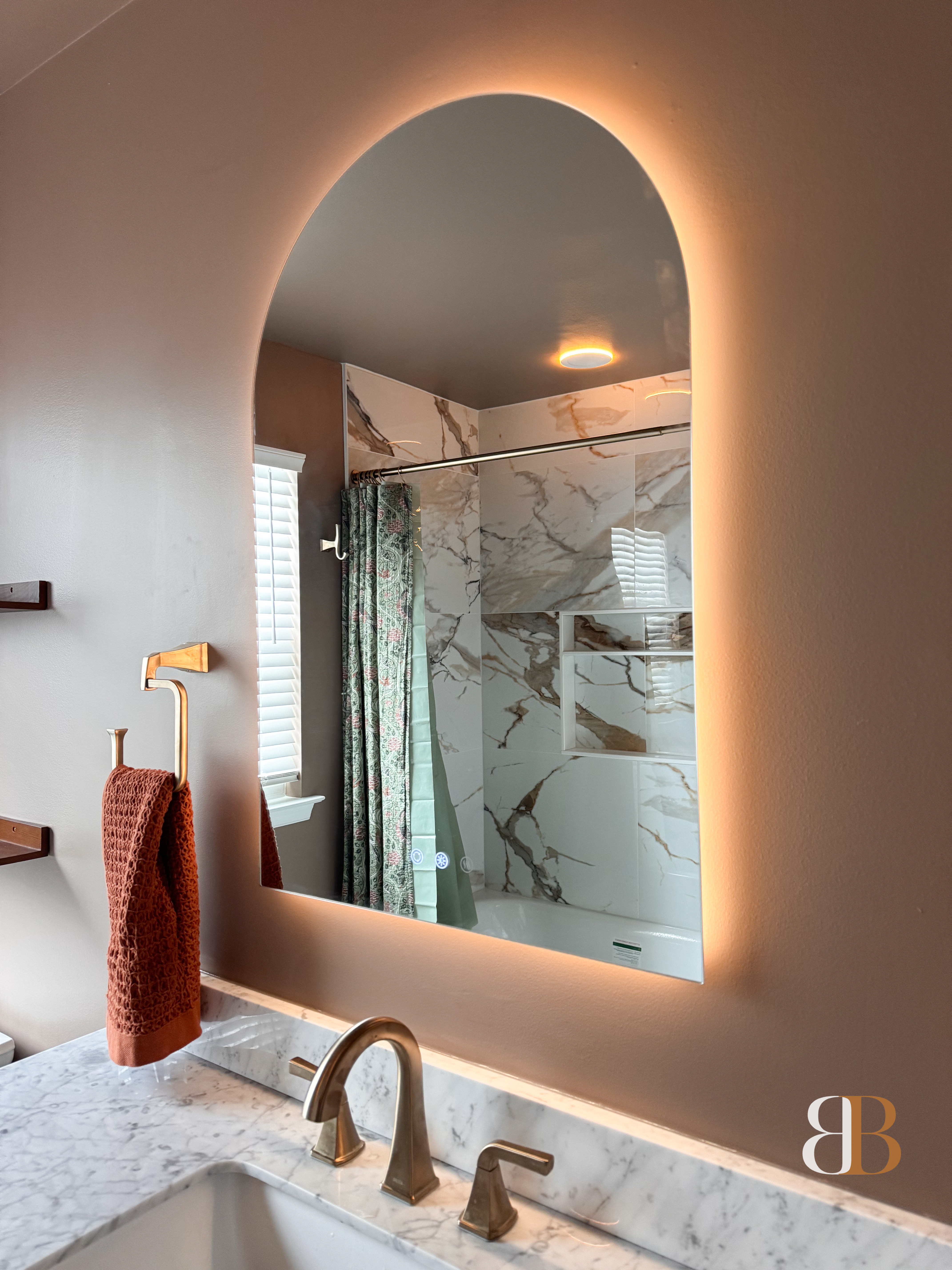 Transitional bathroom remodel in Blue Bell by B&B Associates Creations — photo 2